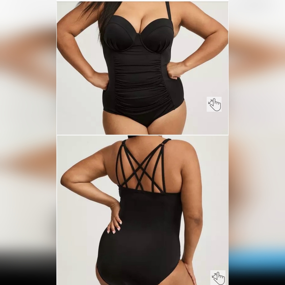 Torrid NWT Slim Fix Strappy 1-DD/DDD